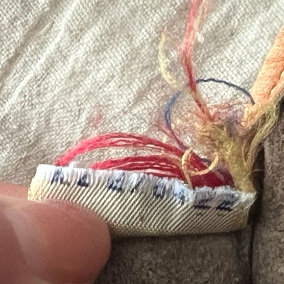 Vintage DOONEY & BOURKE Over & Under Taupe / English Tan Crossbody Bag - Picture 9 of 10